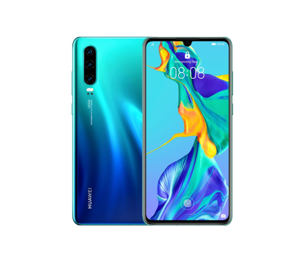HUAWEI P30 Aurora Niebieski - 483693 - zdjęcie